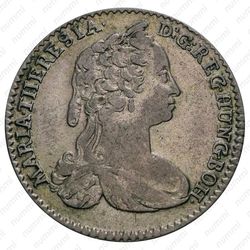 6 крейцеров 1741-1745 [Австрия] - Аверс