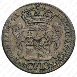 6 крейцеров 1741-1745 [Австрия] - Реверс