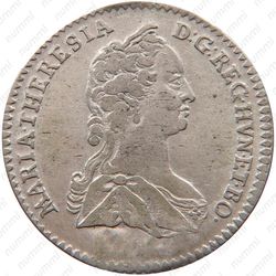 6 крейцеров 1743-1745 [Австрия] - Аверс