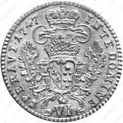 6 крейцеров 1747-1751 [Австрия] - Реверс