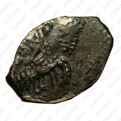 копейка совместного правления Ивана и Петра с именем Ивана 1682-1696, о/М [Москва] - Аверс