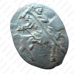 копейка Василия Ивановича Шуйского 1606-1610, всадник вправо [Москва] - Аверс