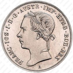 ½ талера 1848-1851 [Австрия] - Аверс