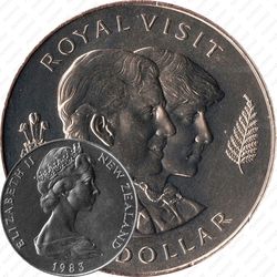 1 доллар 1983, Королевский визит [Австралия]
