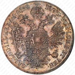 1 талер 1852-1856 [Австрия] - Реверс