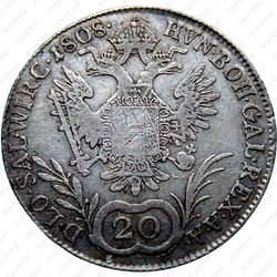 20 крейцеров 1806-1813 [Австрия] - Реверс