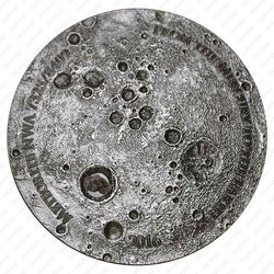 5000 франков 2016, метеорит Мерекурий [Мали] - Реверс