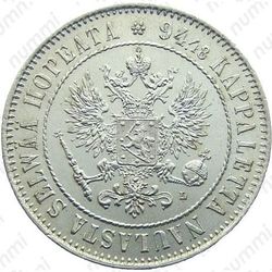 1 марка 1907, L - Аверс