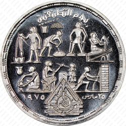1 фунт 1980, Прикладные профессии [Египет] - Аверс