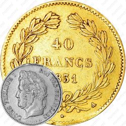 40 франков 1831-1838 [Франция]