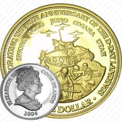 1 доллар 2004, 60 лет Высадке в Нормандии [Австралия]