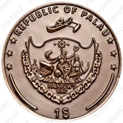 1 доллар 2008, Карты - Туз пик [Австралия] - Аверс