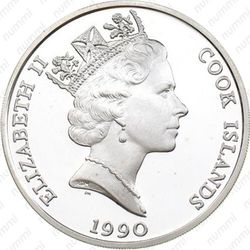 10 долларов 1990, Вымирающие виды - Тигр [Австралия] - Аверс