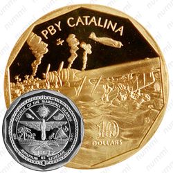 10 долларов 1991, Consolidated PBY Catalina [Австралия]