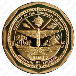 10 долларов 1991, Grumman F6F Hellcat [Австралия] - Аверс