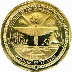 10 долларов 1994, Avro Lancaster [Австралия] - Аверс