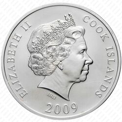 10 долларов 2009, Мировые памятники - Медный Всадник [Австралия] - Аверс