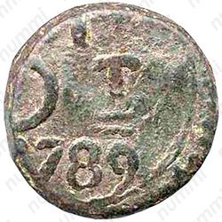 1 дуит 1789-1791 [Шри-Ланка] - Реверс