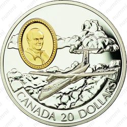 20 долларов 1999, Bombardier Dash 8 [Канада] - Реверс