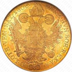 4 дуката 1804-1806 [Австрия] - Реверс