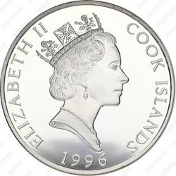 5 долларов 1996, Вымирающие виды - Гориллы [Австралия] - Аверс