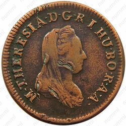 1 крейцер 1780, Мария Терезия [Австрия] - Аверс