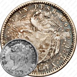 1 песо 1868-1871 [Колумбия]