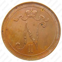 10 пенни 1895-1917 [Финляндия] - Аверс