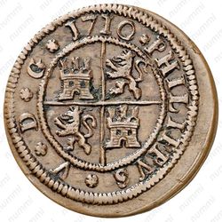 4 мараведи 1710 [Испания] - Аверс