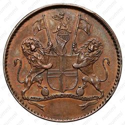 ½ пенни 1821 [Остров Святой Елены] - Аверс