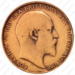 ½ пенни 1902-1910 [Великобритания] - Аверс