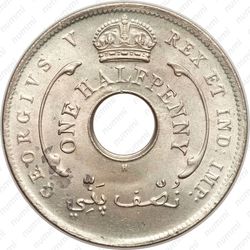 ½ пенни 1912-1936 [Британская Западная Африка] - Аверс