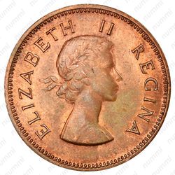 ½ пенни 1953-1960 [ЮАР] - Аверс