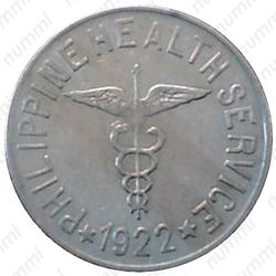 1 песо 1922 [Филиппины] - Аверс