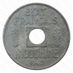 ¼ сантима 1941-1944 [Китай] - Аверс