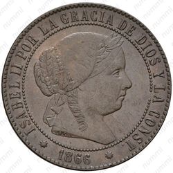 2½ сентимо 1865-1868 [Испания] - Аверс