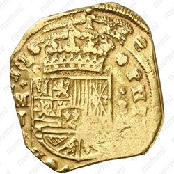 8 эскудо 1711-1714, Отметка монетного двора "M" - Мадрид [Испания] - Аверс