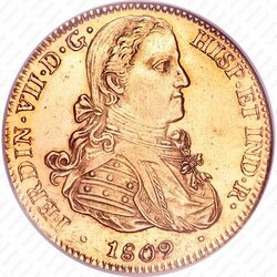 8 эскудо 1808-1812 [Мексика] - Аверс