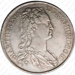 1 талер 1741-1744 [Австрия] - Аверс