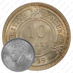 10 центов 1939 [Гондурас]