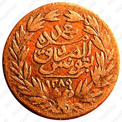 ¼ харуб 1872 [Тунис] - Реверс