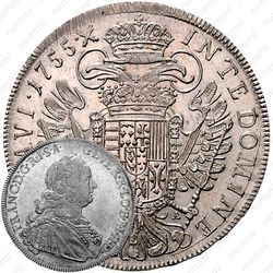 ½ талера 1751-1765, Франц I [Австрия]