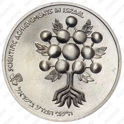 1 шекель 1985, 37 лет Независимости [Израиль] - Реверс