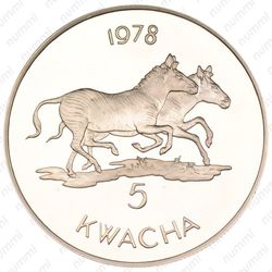 5 квач 1978, Зебра [Малави] - Реверс