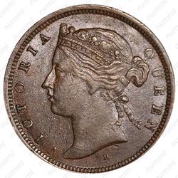 ½ цента 1872-1883 [Малайзия] - Аверс