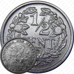 ½ цента 1909-1940 [Нидерланды]