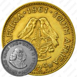 ½ цента 1961-1964 [ЮАР]