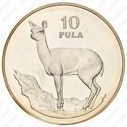 10 пул 1978, Антилопа-прыгун [Ботсвана] - Реверс