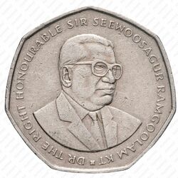 10 рупий 1997-2000 [Маврикий] - Аверс