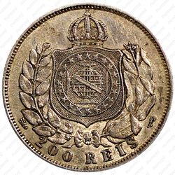 200 рейсов 1867-1869 [Бразилия] - Реверс